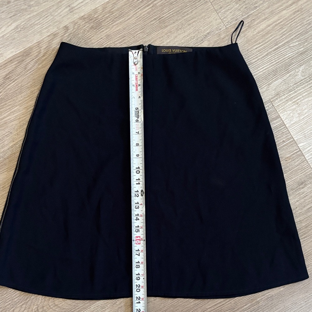 Louis Vuitton Classic Blue  Mini Skirt